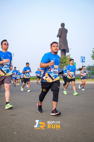 Race photo from ISOPlus Run 2024 Jakarta