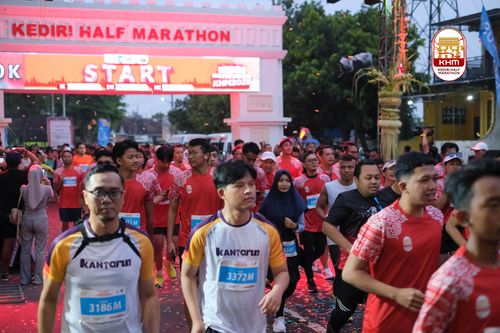 Race photo from Kediri Half Marathon 2025