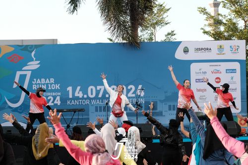 Race photo from Jabar Run 10K 2024