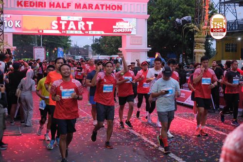 Race photo from Kediri Half Marathon 2025