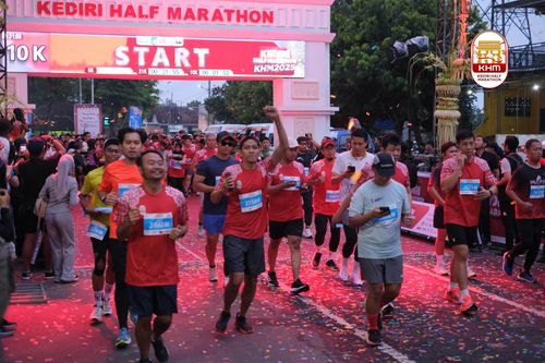 Race photo from Kediri Half Marathon 2025