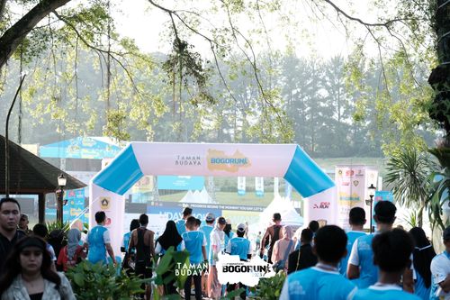 Race photo from Taman Budaya x BOGORUN 2025