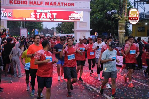 Race photo from Kediri Half Marathon 2025