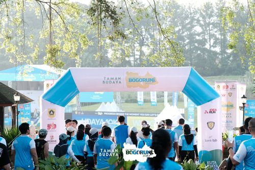 Race photo from Taman Budaya x BOGORUN 2025