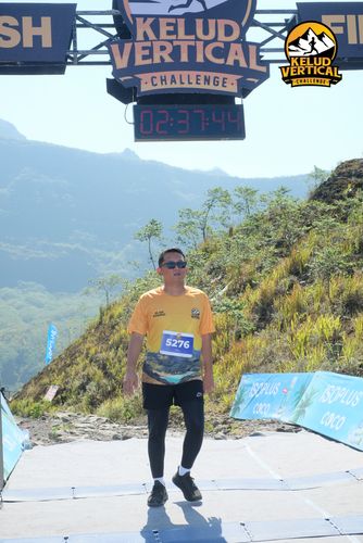Race photo from Kelud Vertical Challenge 2024