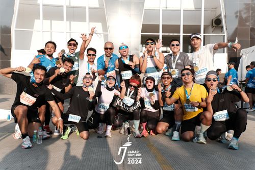 Race photo from Jabar Run 10K 2024