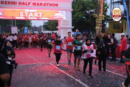Race photo from Kediri Half Marathon 2025