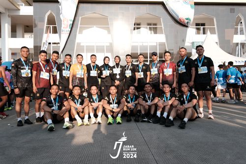 Race photo from Jabar Run 10K 2024