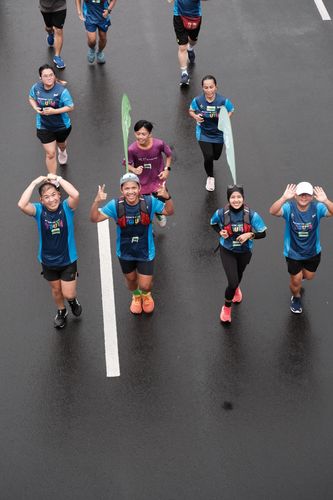 Race photo from Road to BAF Lions Run 2024