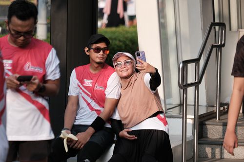 Race photo from Smartfren Run 2024 Vibes