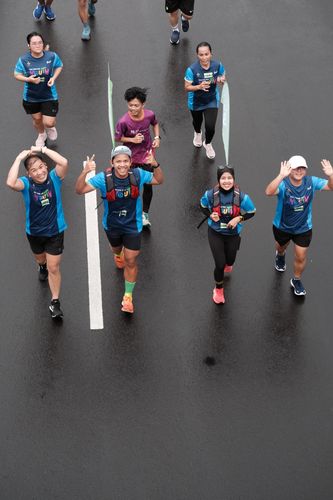 Race photo from Road to BAF Lions Run 2024