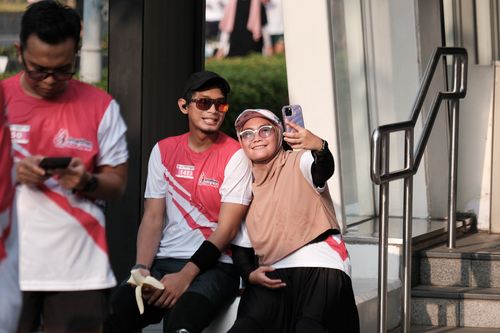 Race photo from Smartfren Run 2024 Vibes