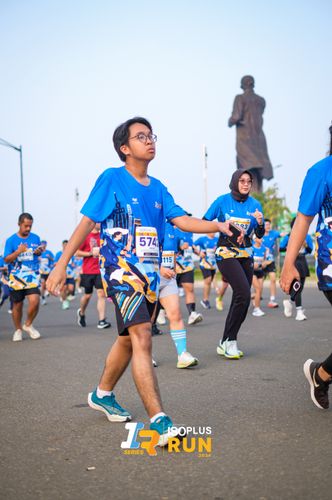 Race photo from ISOPlus Run 2024 Jakarta