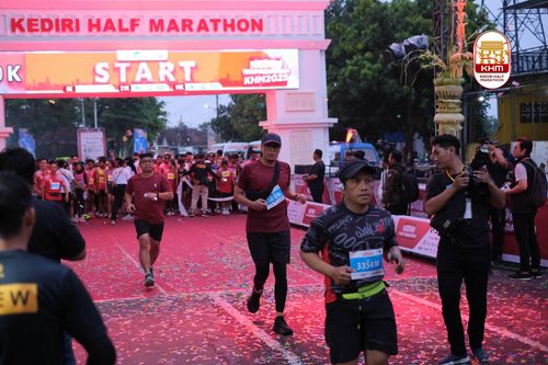 Race photo from Kediri Half Marathon 2025
