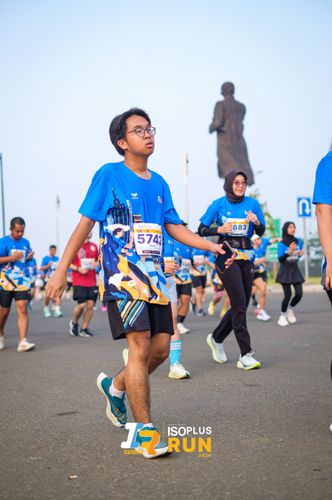 Race photo from ISOPlus Run 2024 Jakarta