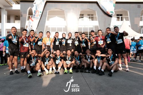 Race photo from Jabar Run 10K 2024