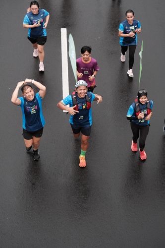 Race photo from Road to BAF Lions Run 2024
