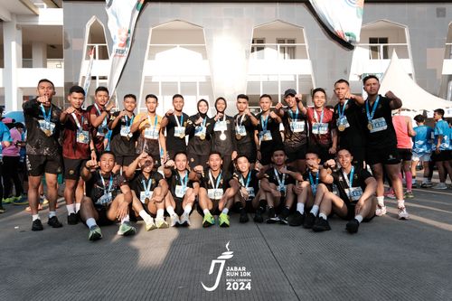 Race photo from Jabar Run 10K 2024