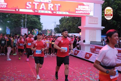 Race photo from Kediri Half Marathon 2025