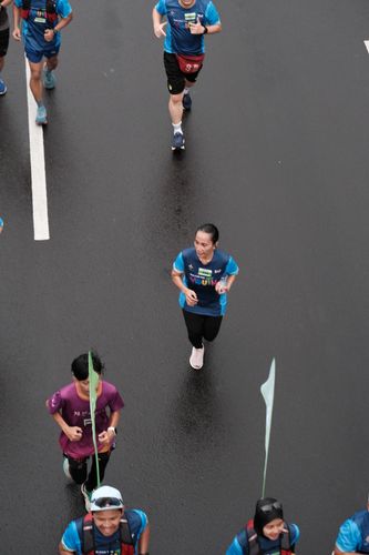 Race photo from Road to BAF Lions Run 2024