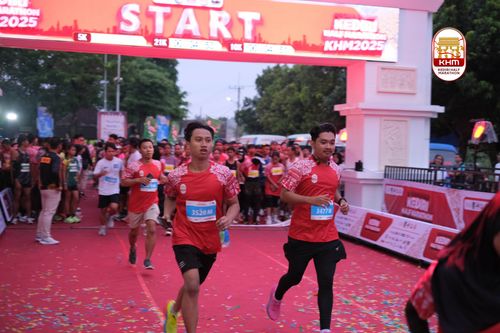 Race photo from Kediri Half Marathon 2025