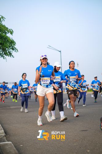 Race photo from ISOPlus Run 2024 Jakarta