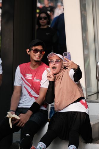 Race photo from Smartfren Run 2024 Vibes