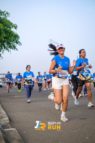 Race photo from ISOPlus Run 2024 Jakarta