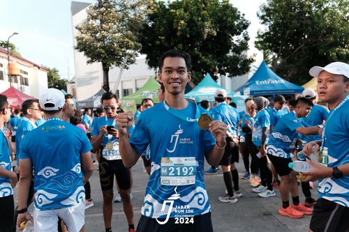 Race photo from Jabar Run 10K 2024