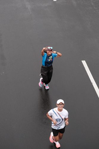 Race photo from Road to BAF Lions Run 2024