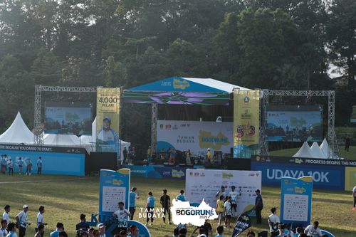 Race photo from Taman Budaya x BOGORUN 2025