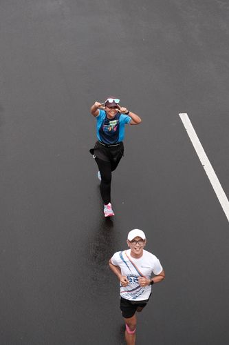 Race photo from Road to BAF Lions Run 2024