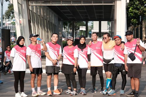 Race photo from Smartfren Run 2024 Vibes