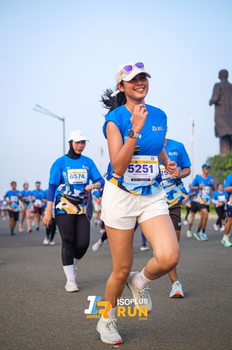 Race photo from ISOPlus Run 2024 Jakarta