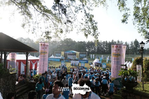 Race photo from Taman Budaya x BOGORUN 2025