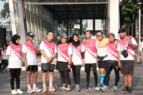 Race photo from Smartfren Run 2024 Vibes