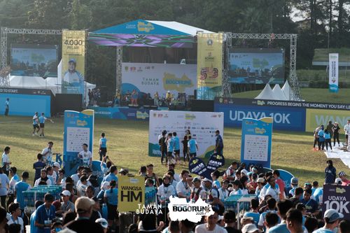 Race photo from Taman Budaya x BOGORUN 2025