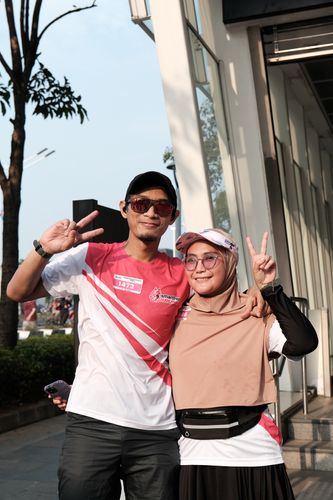 Race photo from Smartfren Run 2024 Vibes