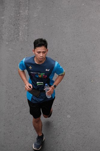 Race photo from Road to BAF Lions Run 2024