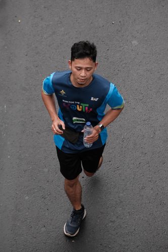 Race photo from Road to BAF Lions Run 2024