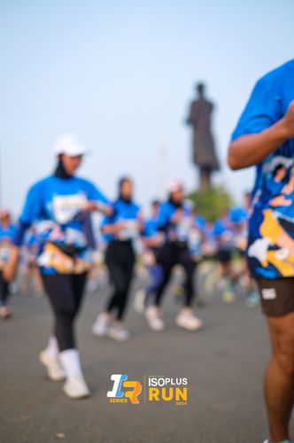 Race photo from ISOPlus Run 2024 Jakarta