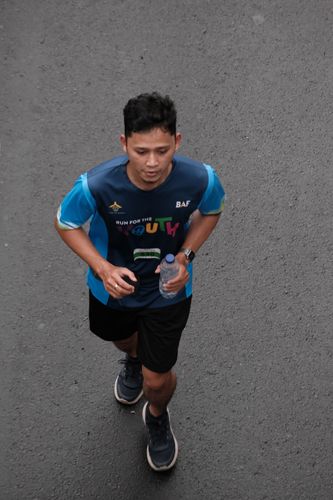 Race photo from Road to BAF Lions Run 2024