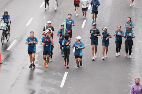 Race photo from Road to BAF Lions Run 2024