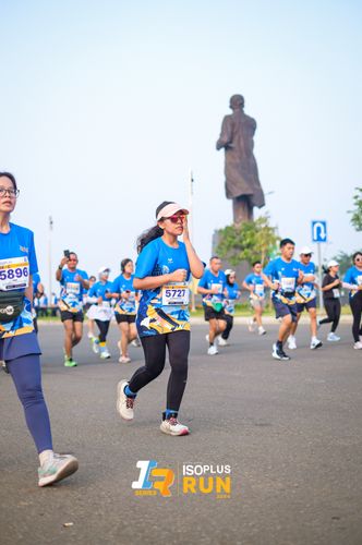 Race photo from ISOPlus Run 2024 Jakarta