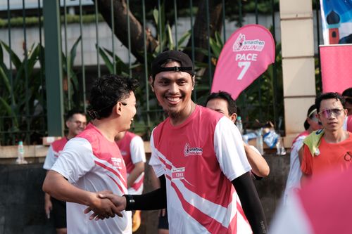 Race photo from Smartfren Run 2024 Vibes