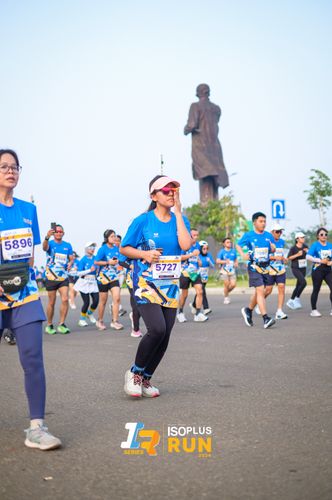 Race photo from ISOPlus Run 2024 Jakarta