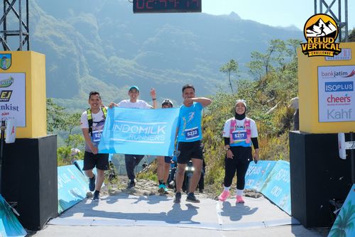 Race photo from Kelud Vertical Challenge 2024