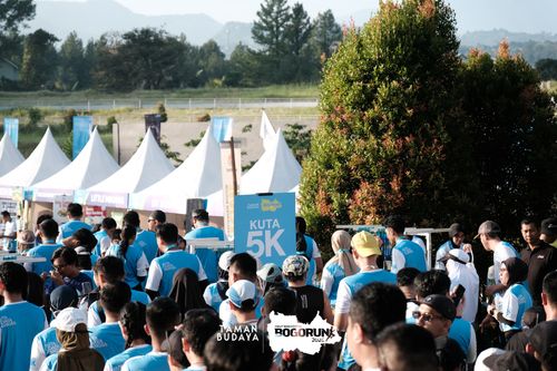 Race photo from Taman Budaya x BOGORUN 2025