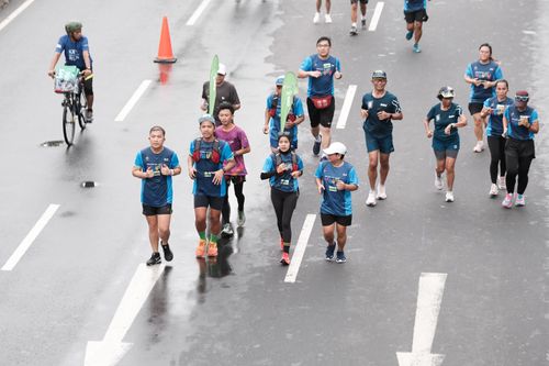 Race photo from Road to BAF Lions Run 2024