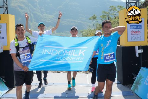 Race photo from Kelud Vertical Challenge 2024